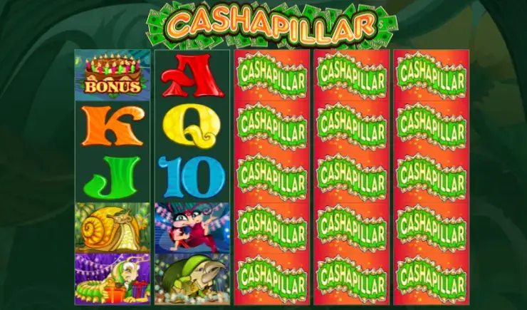 Tìm hiểu cách chơi Cashapillar Slot game tại nhà cái
