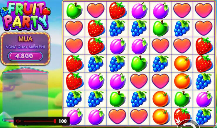 Cách chơi Fruit Party Slot – Bữa tiệc trái cây sôi động
