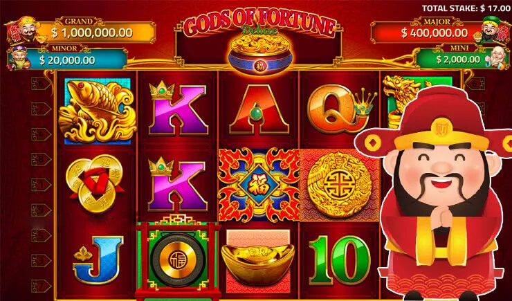 Hướng dẫn cách chơi God Of Fortune Slot Game trực tuyến