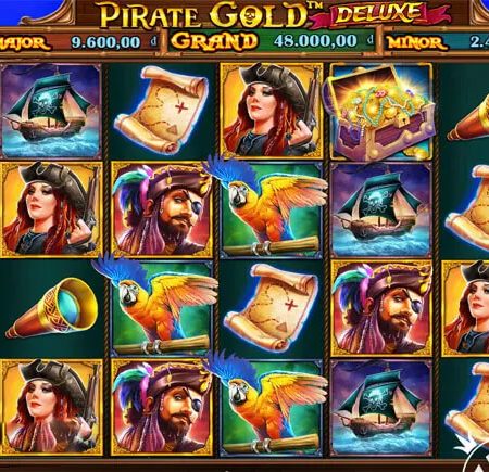 Hướng dẫn cách chơi Pirate Gold Deluxe Slot tại